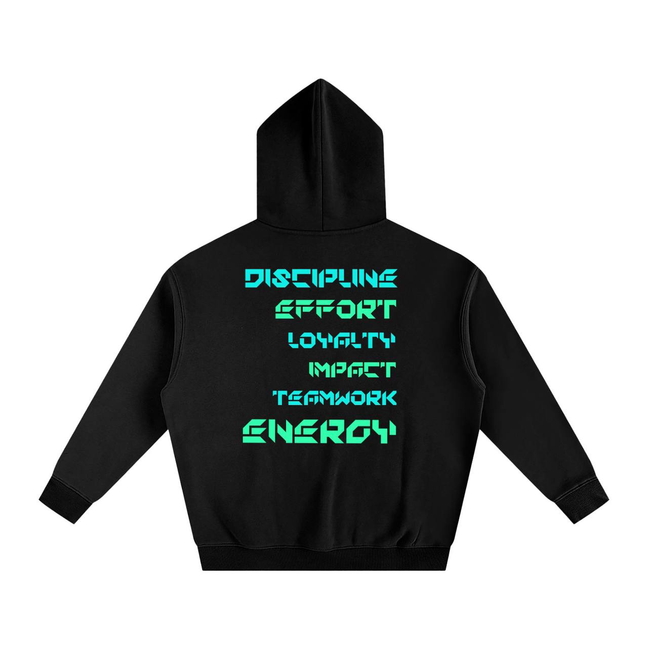 Basketball Hoodie back view - official team shop